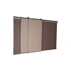 Whiteboardtavla skjutbar  för väggskena